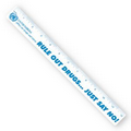 Polystyrene Ruler (1 1/4"x12 1/4")